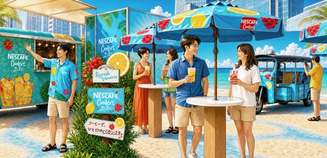 ネスレ コーヒーメイトZerosugar 6本（Addyさん専用です） ネスカフェ クーラー リフレッシュバカンス in Shibuya」開催｜ネスレ日本