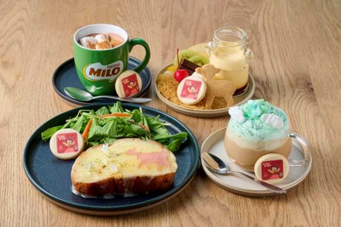雪山にヤギのミルク、ラクレット！“アルプス気分”を味わうハイジ係長考案メニューが登場