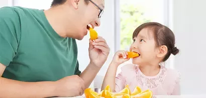 子どものための健康的な食事　10のヒント