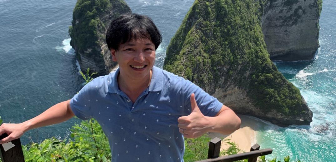 Kakeru on the vacation